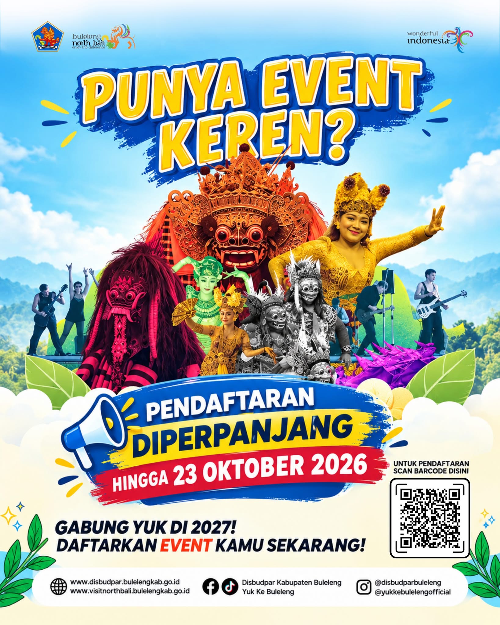 Punya Event Keren ? Daftarkan Yuk