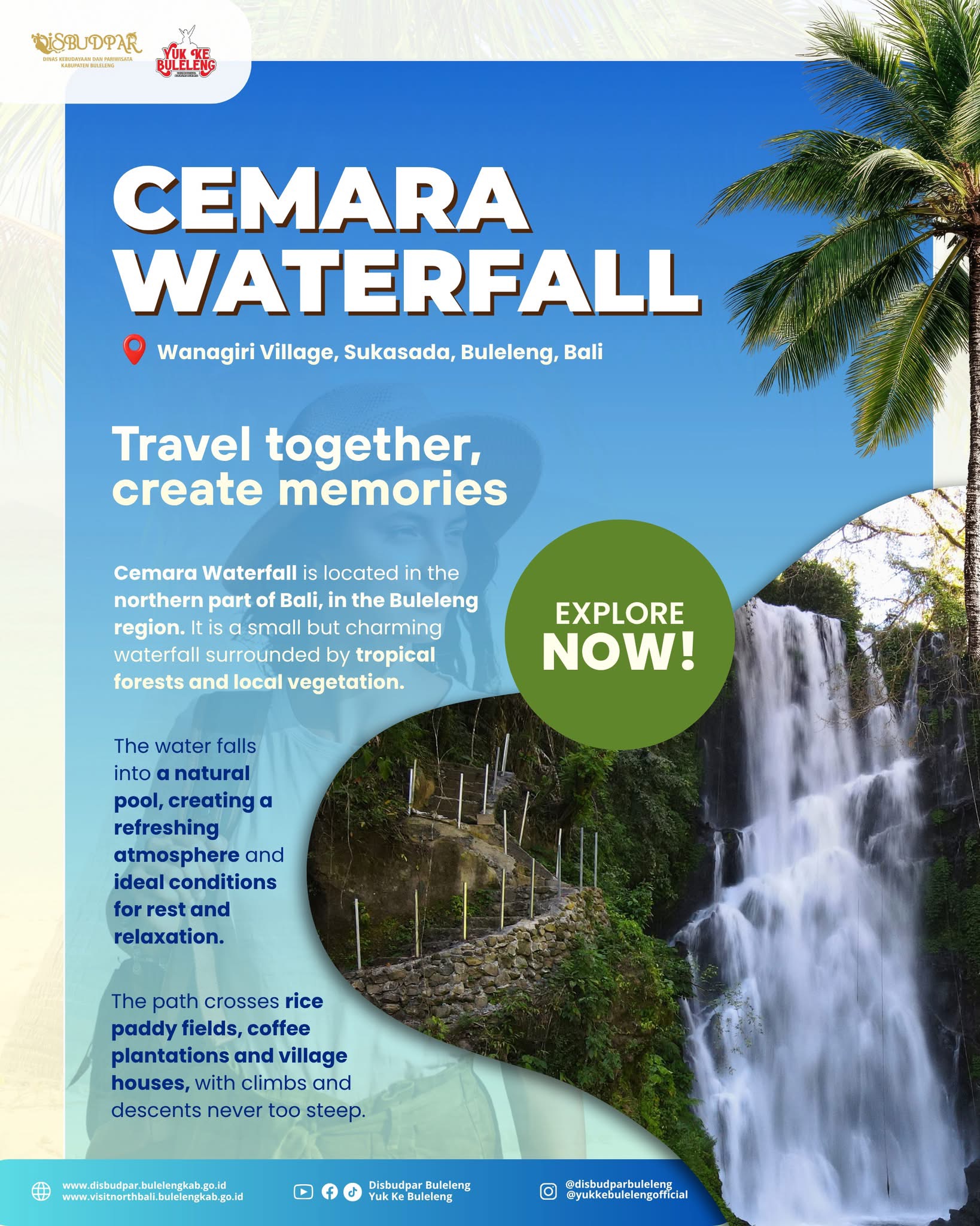 CEMARA WATERFALL – HIDDEN GEM DI BULELENG!